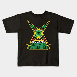 Guyana Amazon Warriors CPL T20 Cricket Kids T-Shirt